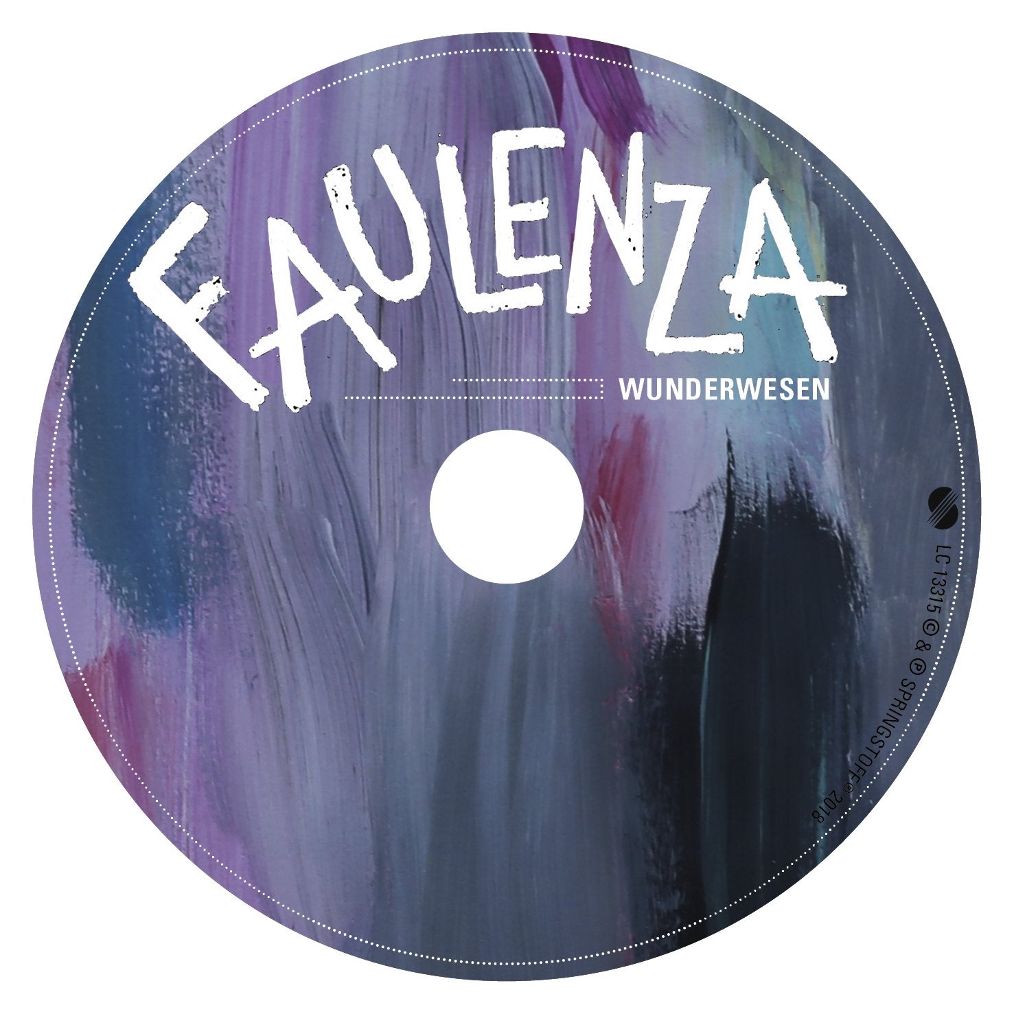 181029_Faulenza Wunderwesen CD label