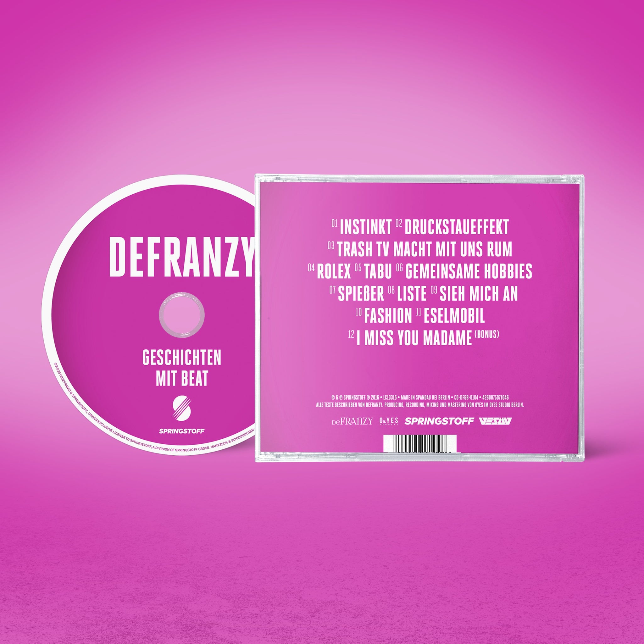 Defranzy Back cd