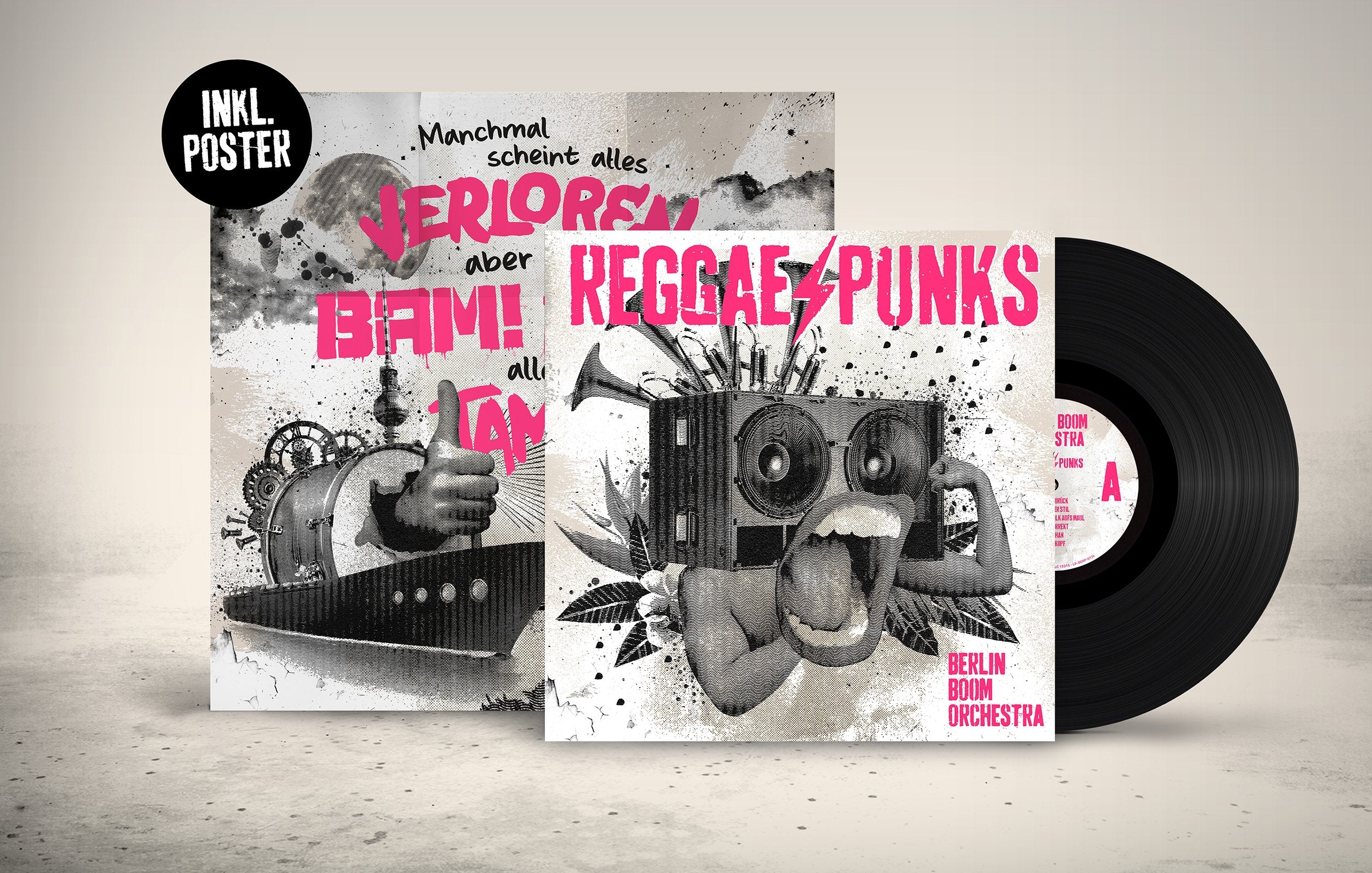 ☆O Flava Psi☆ R&B G-rap Berlin Boom Orchestra - Reggae Punks (CD / VINYL) – SPRINGSTOFF